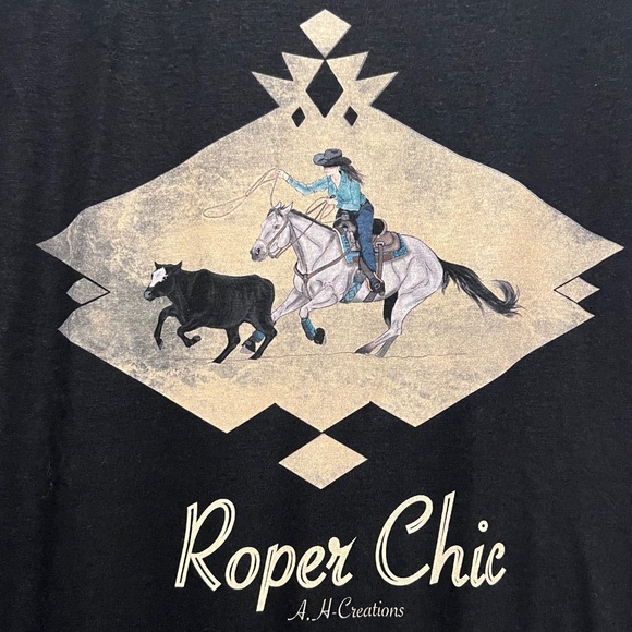 Roper Chic Tee - Custom & Handmade - Picture 1 of 3